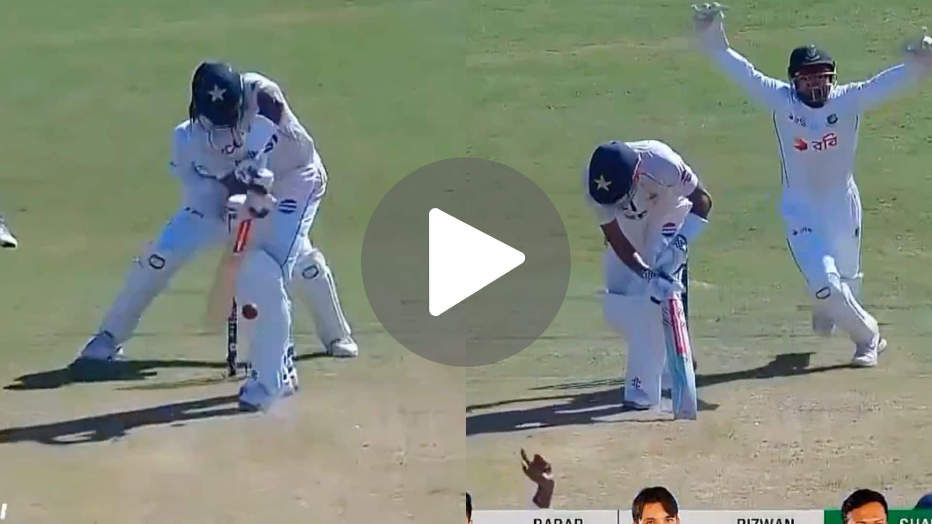 [Watch] Shakib's Magic Ball Leaves Babar Azam Clueless In PAK Vs BAN 2nd Test